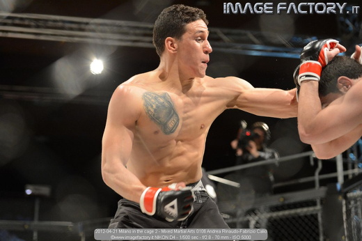 2012-04-21 Milano in the cage 2 - Mixed Martial Arts 0106 Andrea Rinaudo-Fabrizio Calio